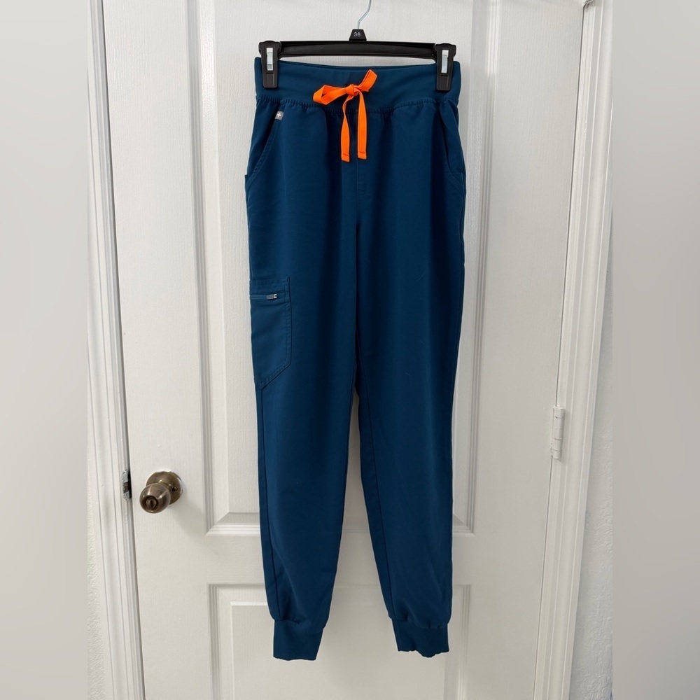 Figs High Waisted Zamora Jogger Limited Edition Alp Blue (Size XS) - Picture 5 of 9